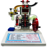 Petrol Engine Model Four Stroke